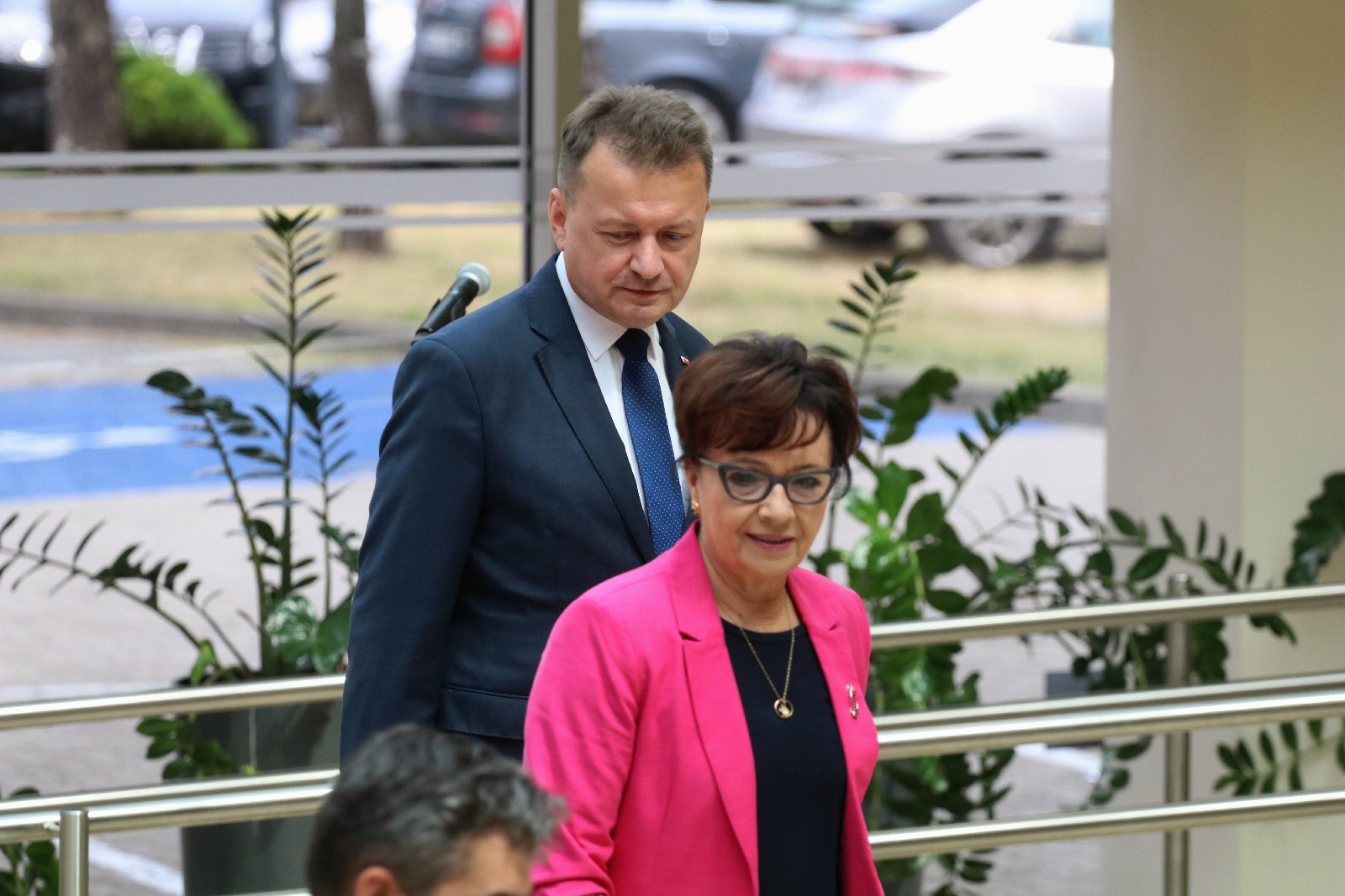 Minister Obrony Narodowej i Marszałek Sejmu RP w Legnicy