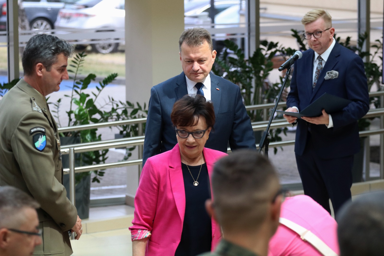 Minister Obrony Narodowej i Marszałek Sejmu RP w Legnicy