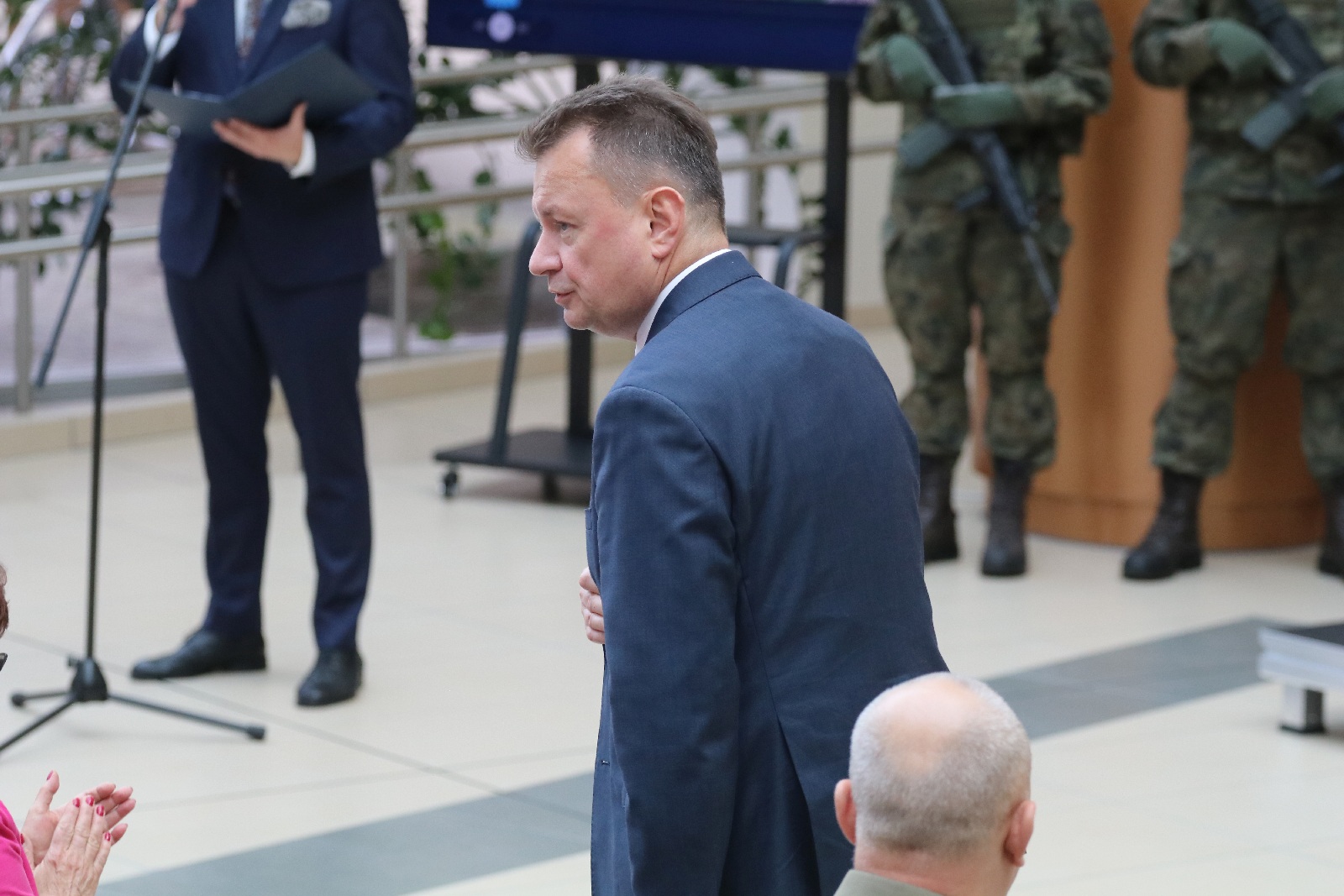 Minister Obrony Narodowej i Marszałek Sejmu RP w Legnicy