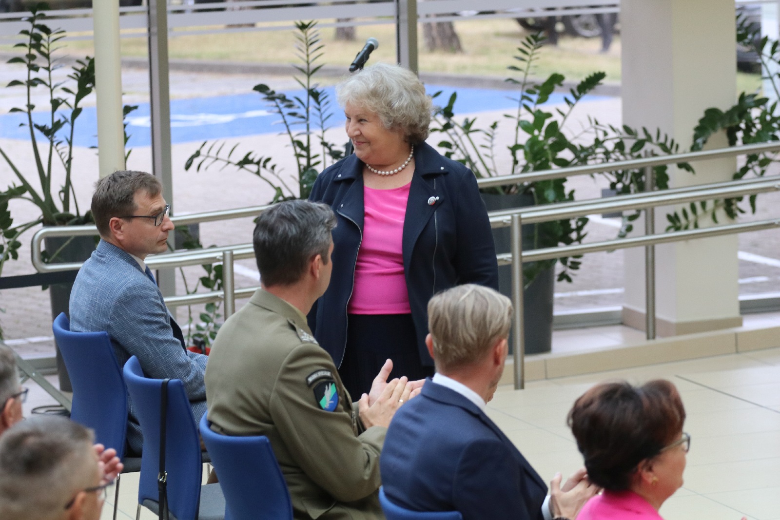 Minister Obrony Narodowej i Marszałek Sejmu RP w Legnicy