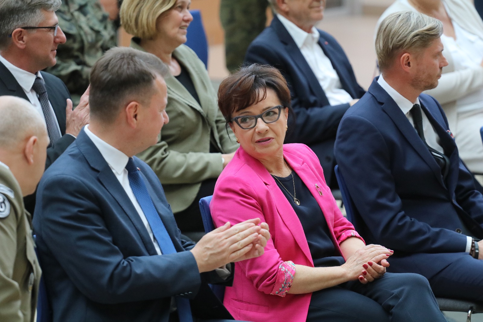 Minister Obrony Narodowej i Marszałek Sejmu RP w Legnicy