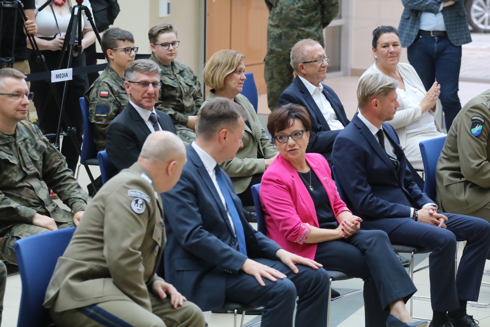 Minister Obrony Narodowej i Marszałek Sejmu RP w Legnicy