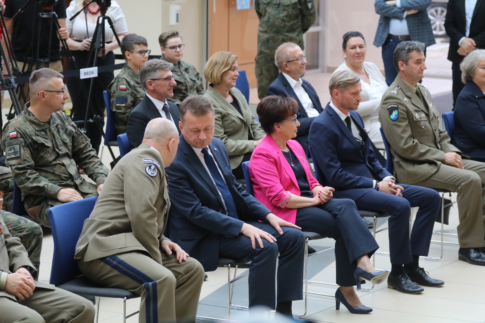 Minister Obrony Narodowej i Marszałek Sejmu RP w Legnicy