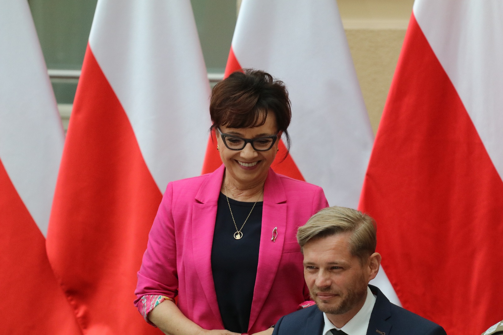 Minister Obrony Narodowej i Marszałek Sejmu RP w Legnicy