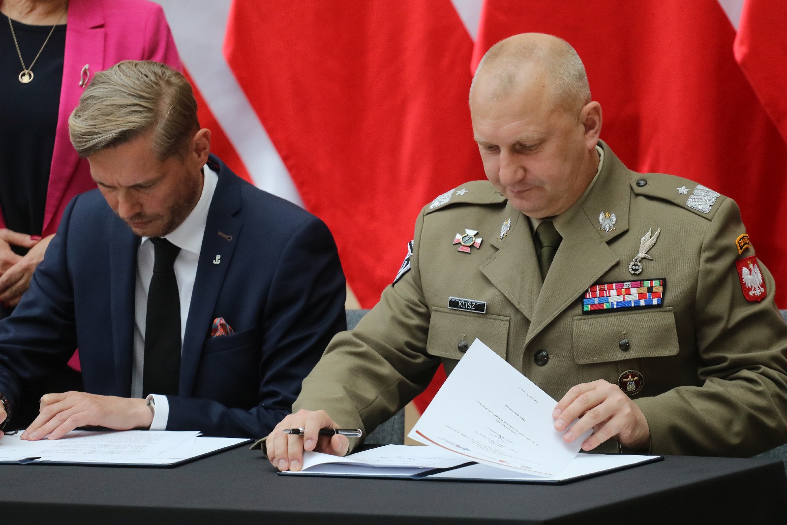 Minister Obrony Narodowej i Marszałek Sejmu RP w Legnicy