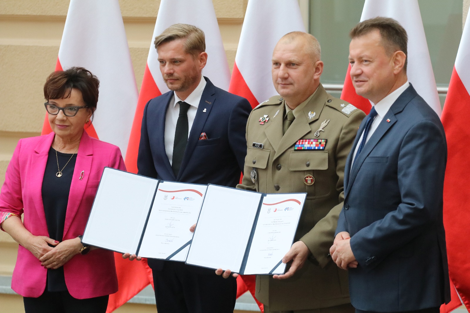 Minister Obrony Narodowej i Marszałek Sejmu RP w Legnicy