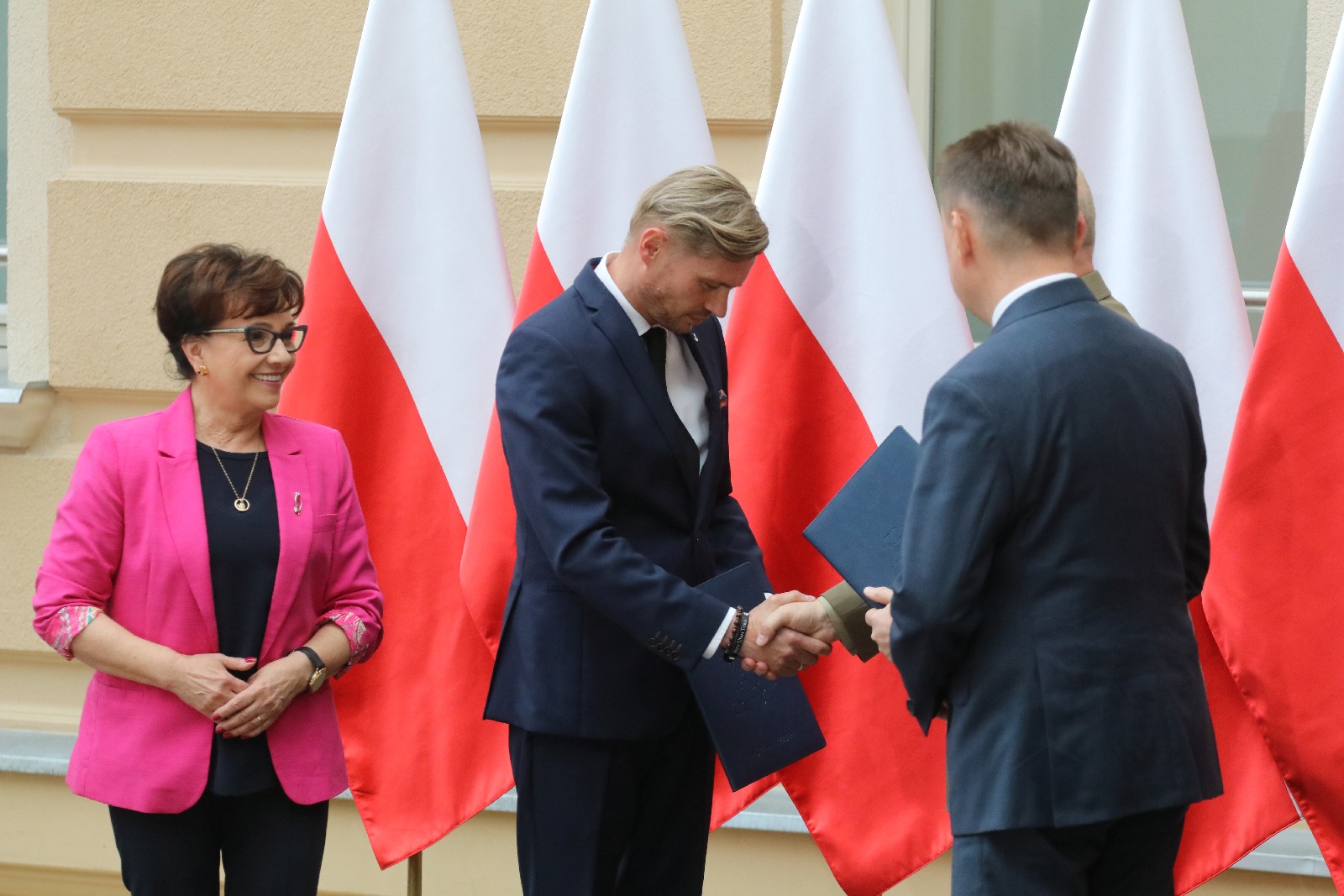Minister Obrony Narodowej i Marszałek Sejmu RP w Legnicy