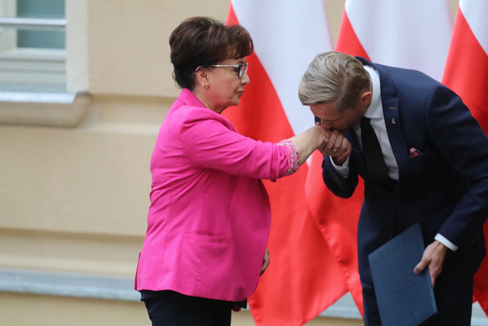 Minister Obrony Narodowej i Marszałek Sejmu RP w Legnicy