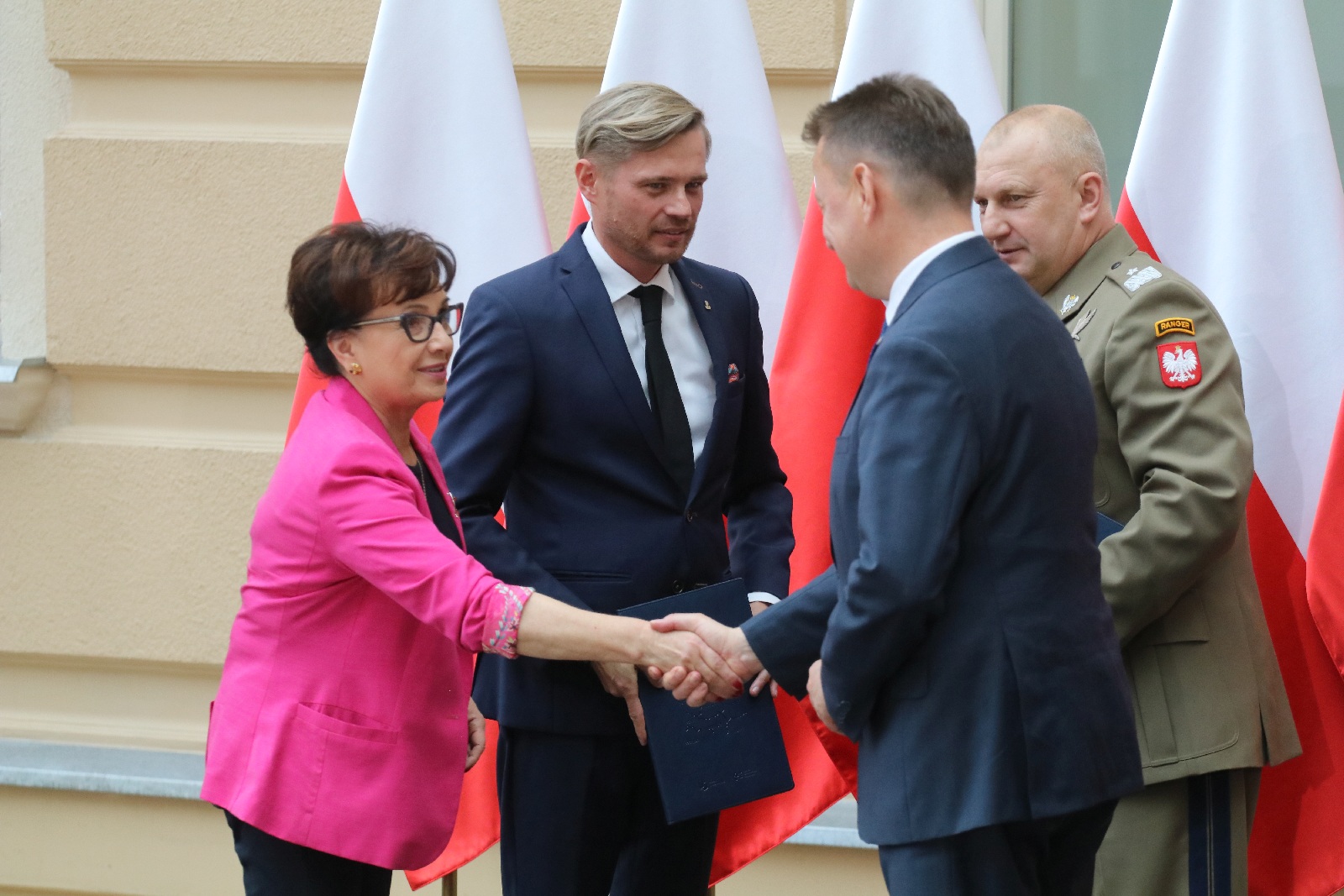 Minister Obrony Narodowej i Marszałek Sejmu RP w Legnicy