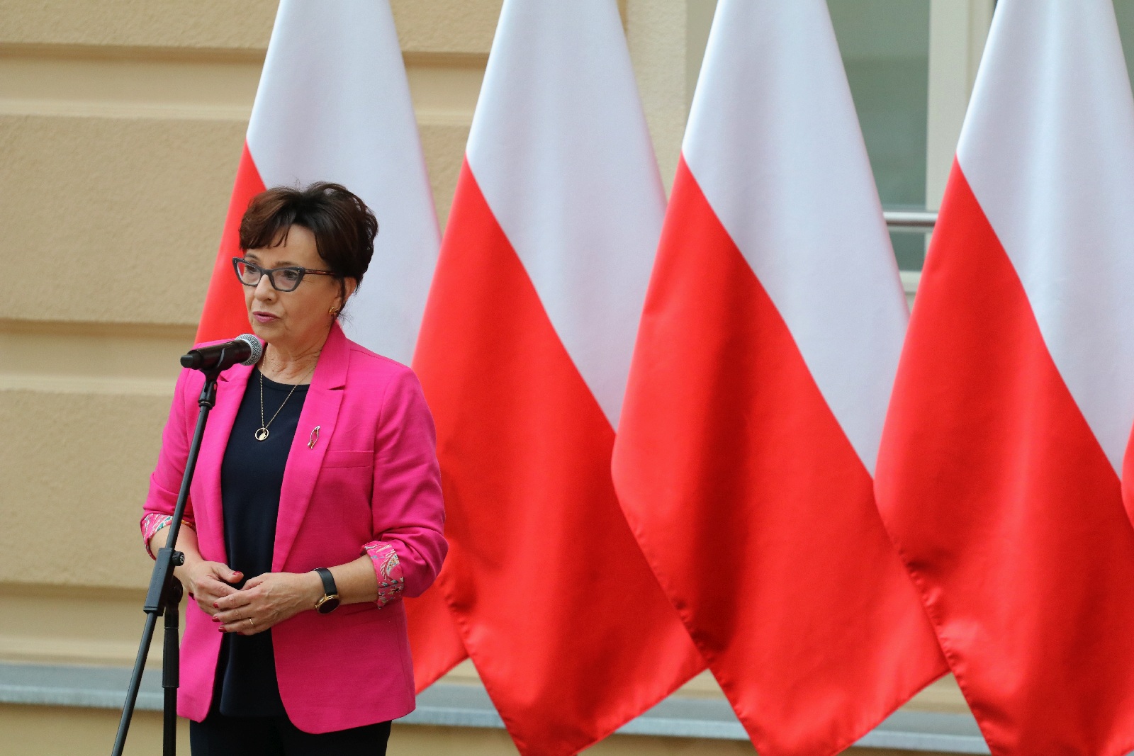 Minister Obrony Narodowej i Marszałek Sejmu RP w Legnicy