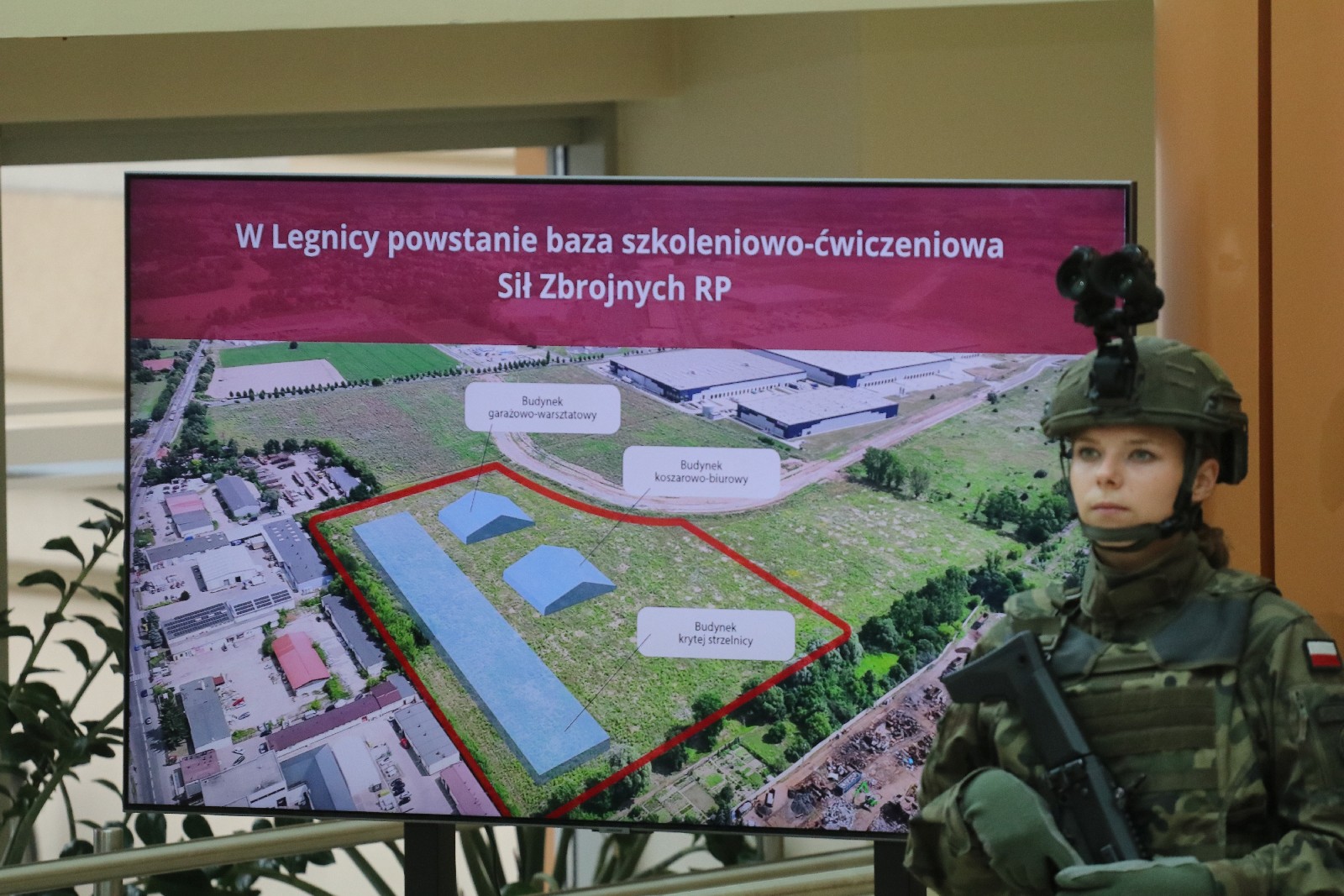 Minister Obrony Narodowej i Marszałek Sejmu RP w Legnicy