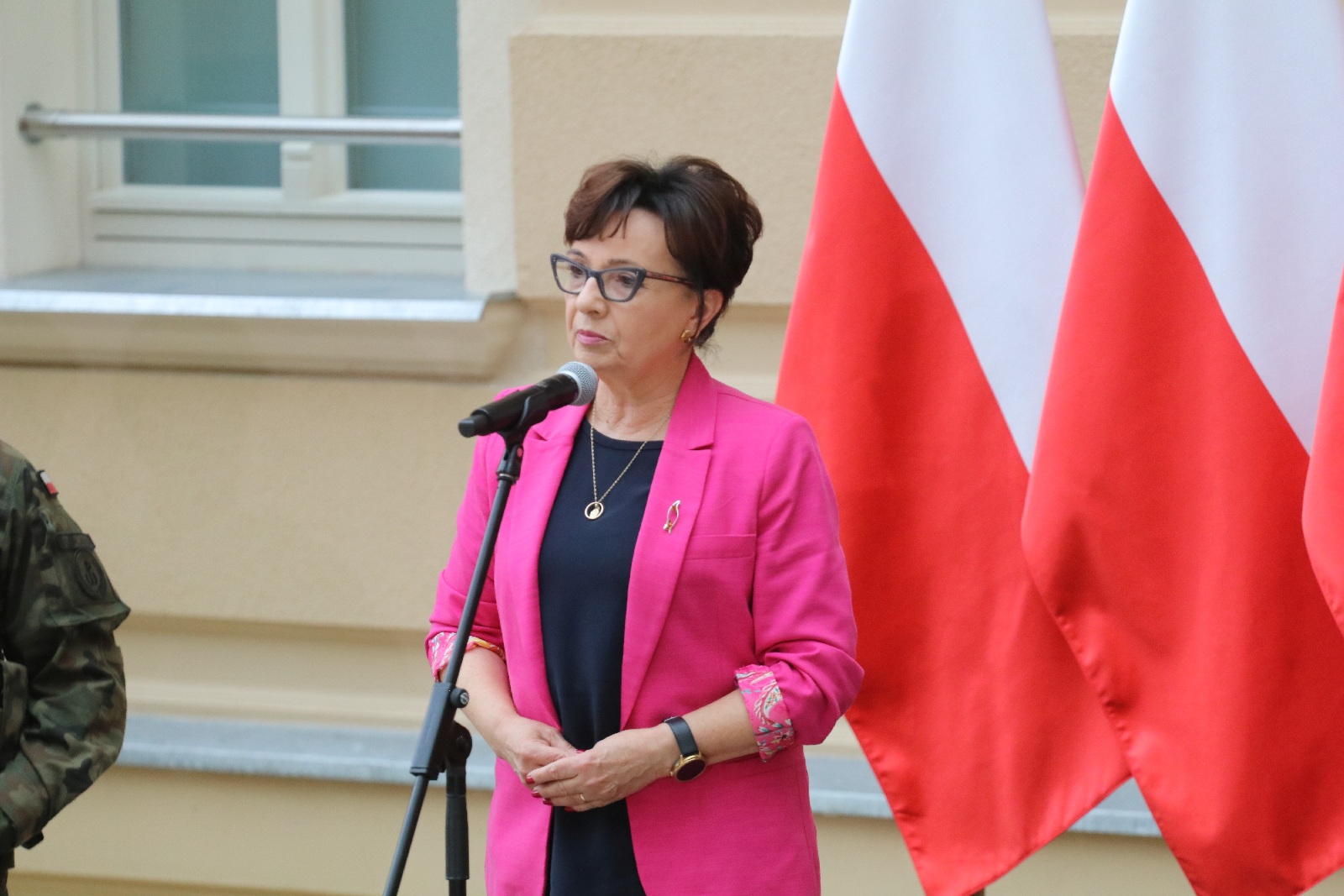Minister Obrony Narodowej i Marszałek Sejmu RP w Legnicy
