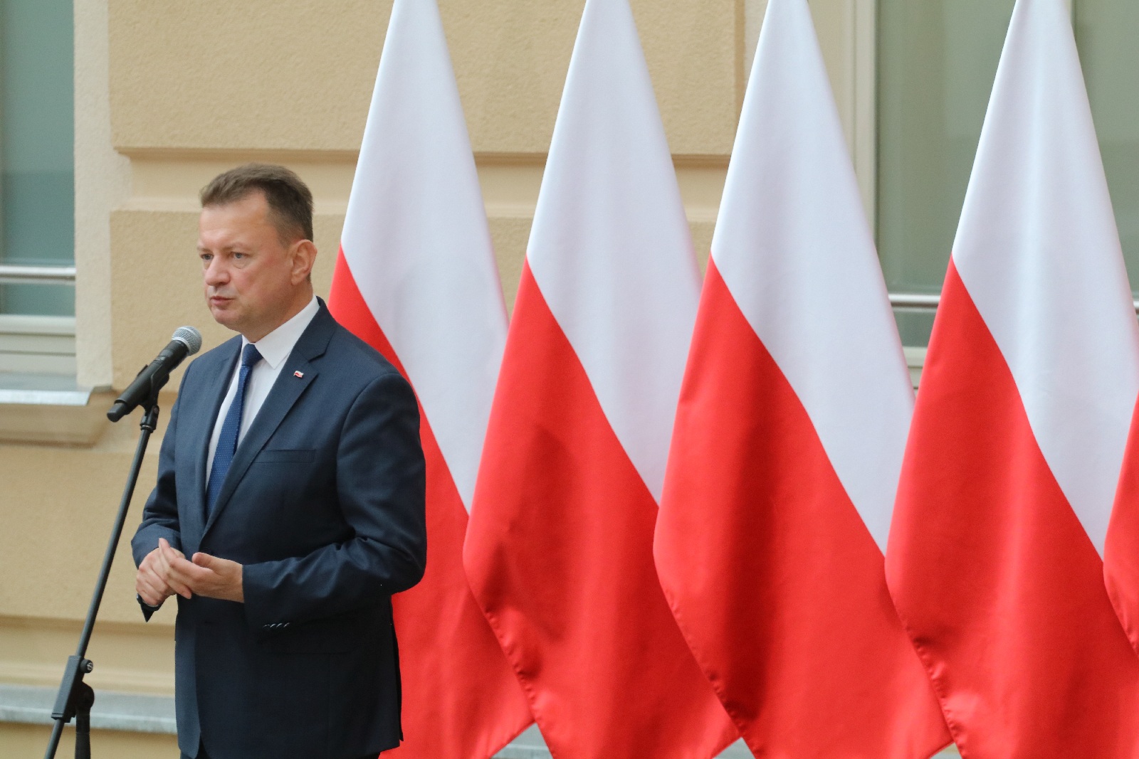 Minister Obrony Narodowej i Marszałek Sejmu RP w Legnicy