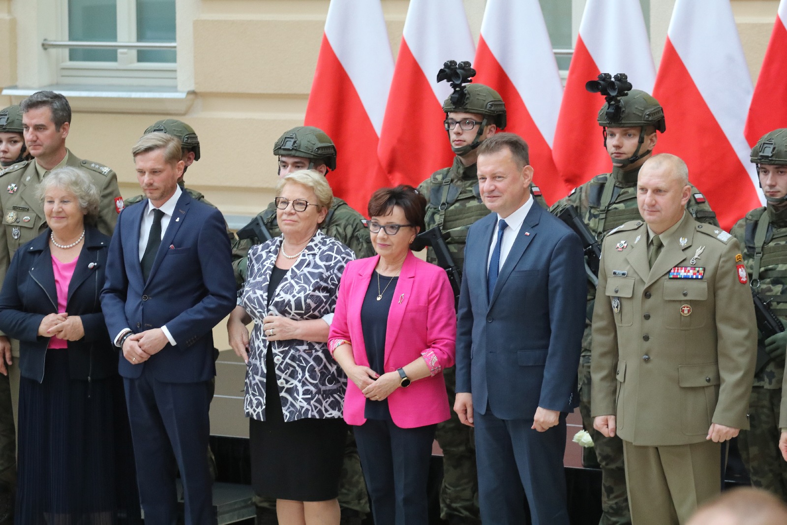 Minister Obrony Narodowej i Marszałek Sejmu RP w Legnicy