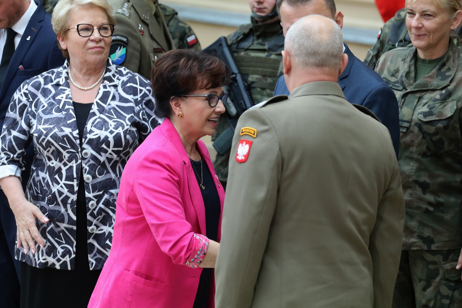 Minister Obrony Narodowej i Marszałek Sejmu RP w Legnicy