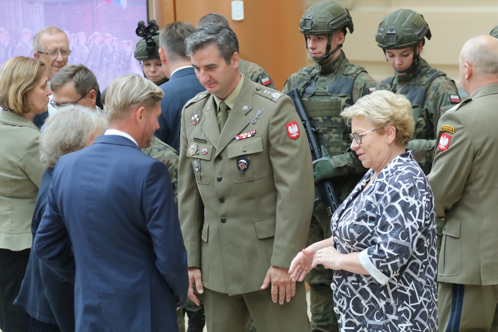 Minister Obrony Narodowej i Marszałek Sejmu RP w Legnicy