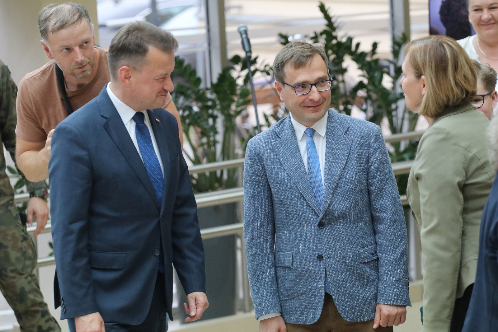 Minister Obrony Narodowej i Marszałek Sejmu RP w Legnicy