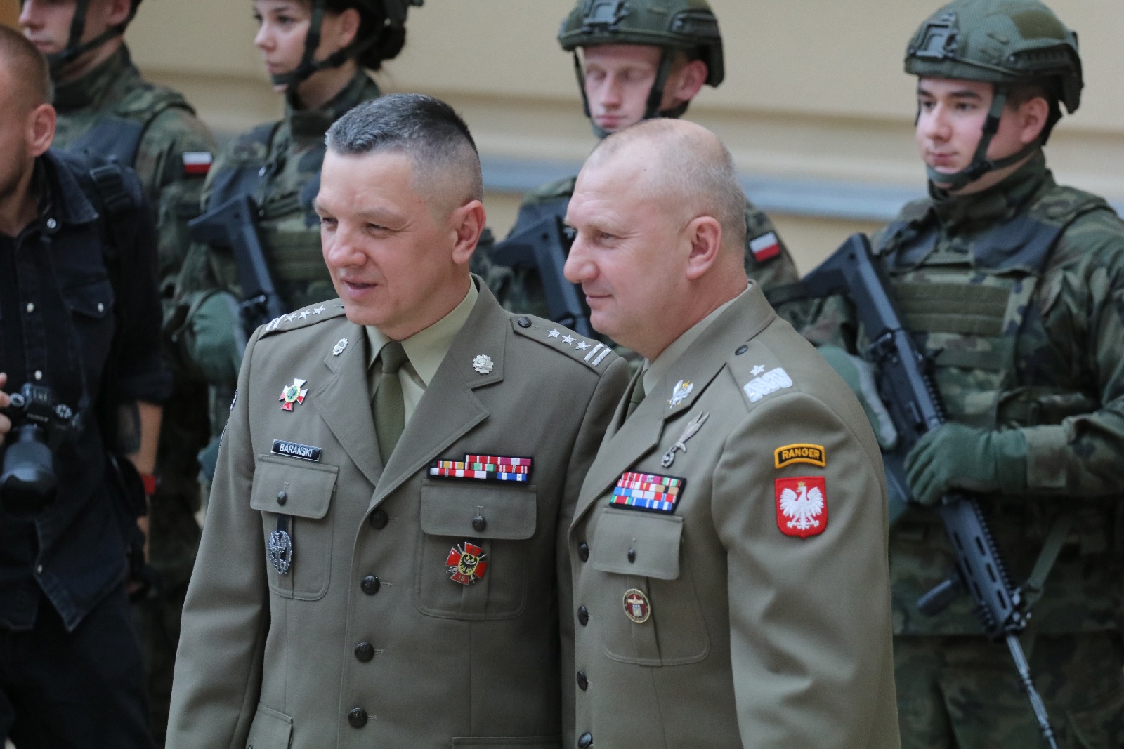Minister Obrony Narodowej i Marszałek Sejmu RP w Legnicy