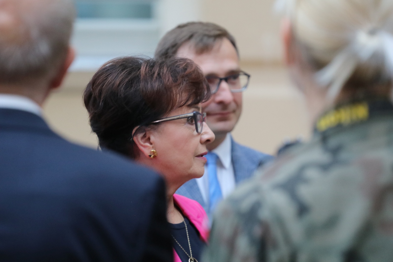 Minister Obrony Narodowej i Marszałek Sejmu RP w Legnicy