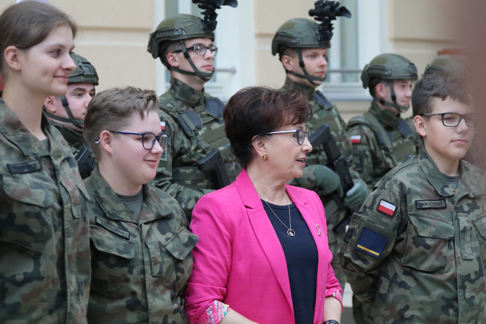 Minister Obrony Narodowej i Marszałek Sejmu RP w Legnicy