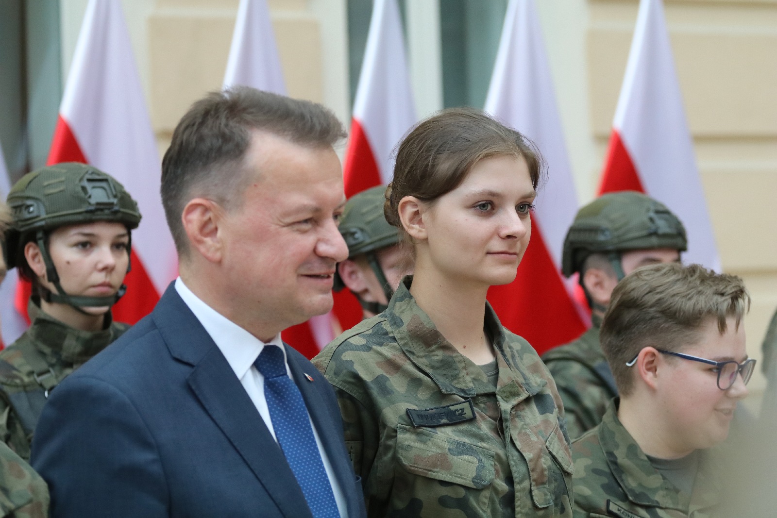 Minister Obrony Narodowej i Marszałek Sejmu RP w Legnicy
