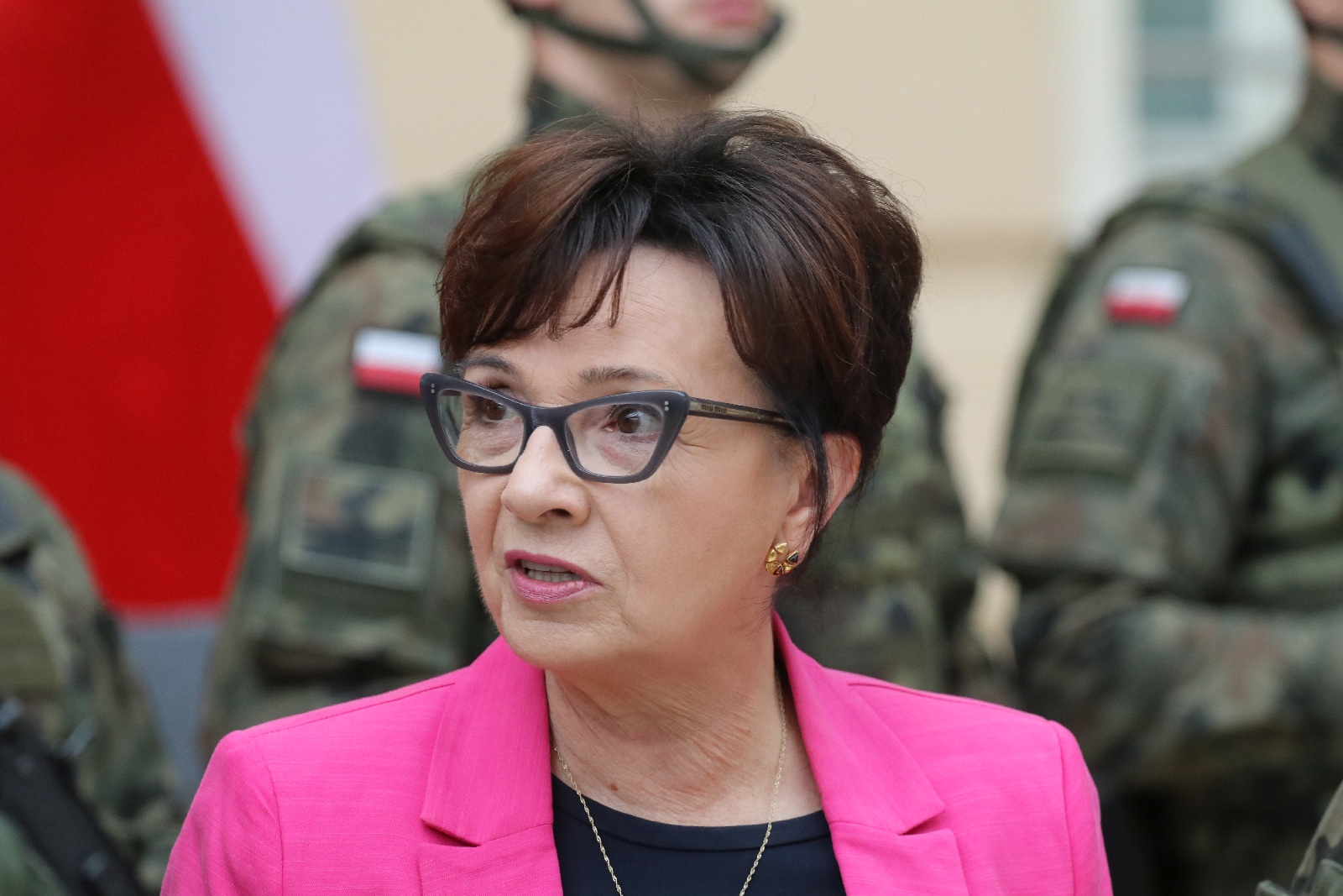 Minister Obrony Narodowej i Marszałek Sejmu RP w Legnicy