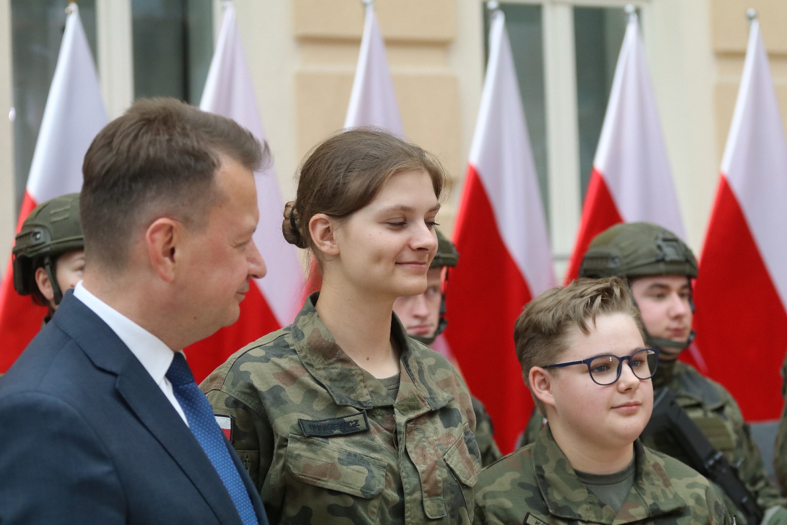 Minister Obrony Narodowej i Marszałek Sejmu RP w Legnicy