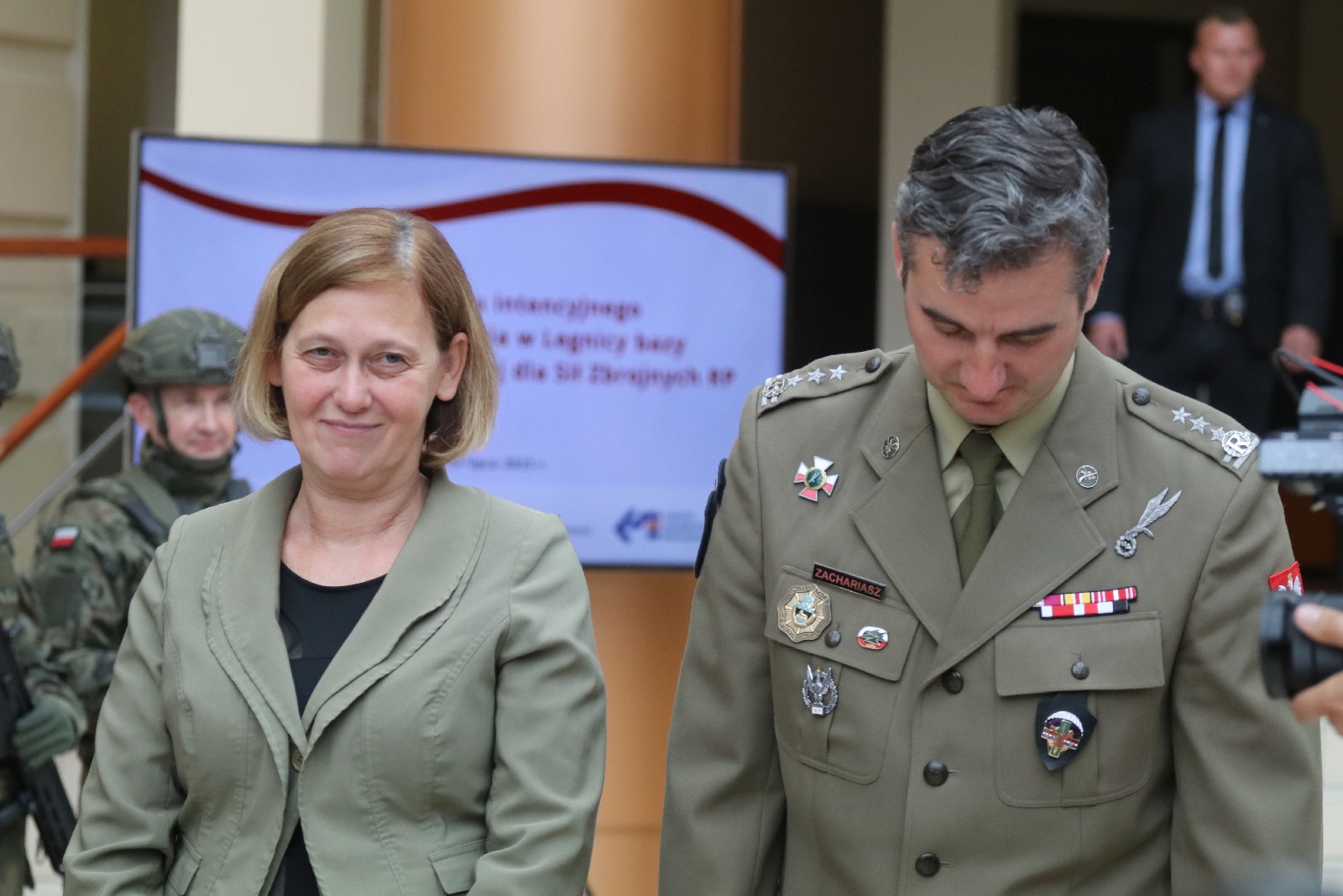 Minister Obrony Narodowej i Marszałek Sejmu RP w Legnicy