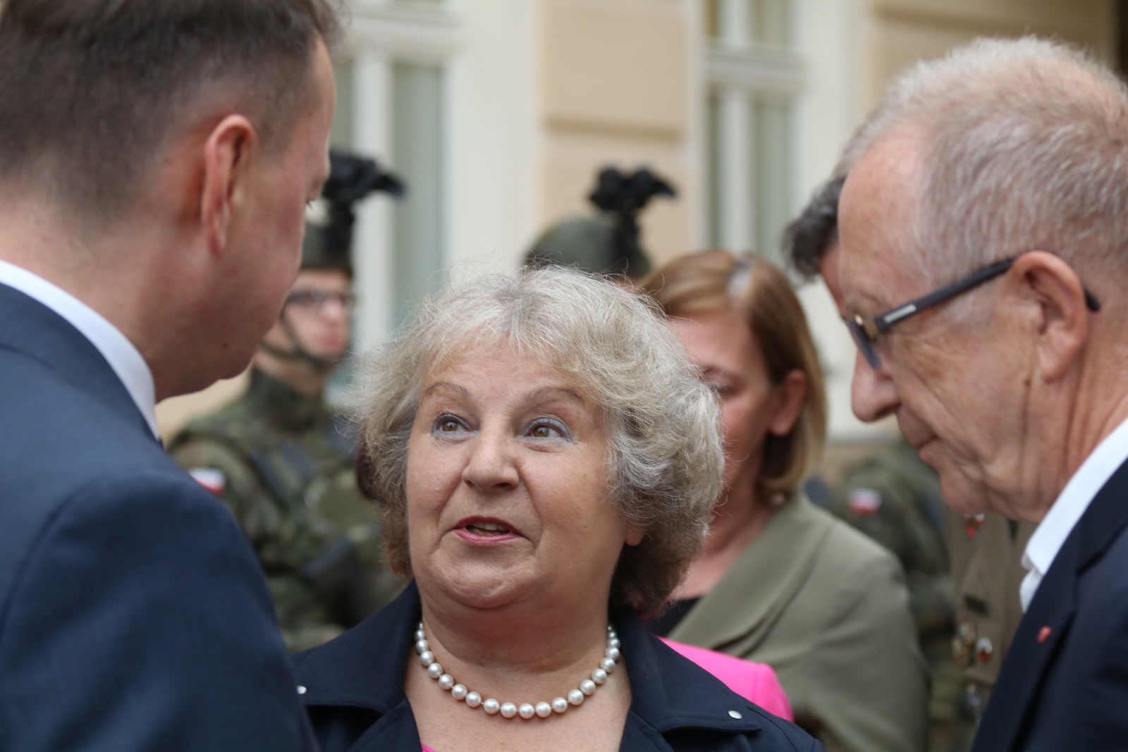 Minister Obrony Narodowej i Marszałek Sejmu RP w Legnicy