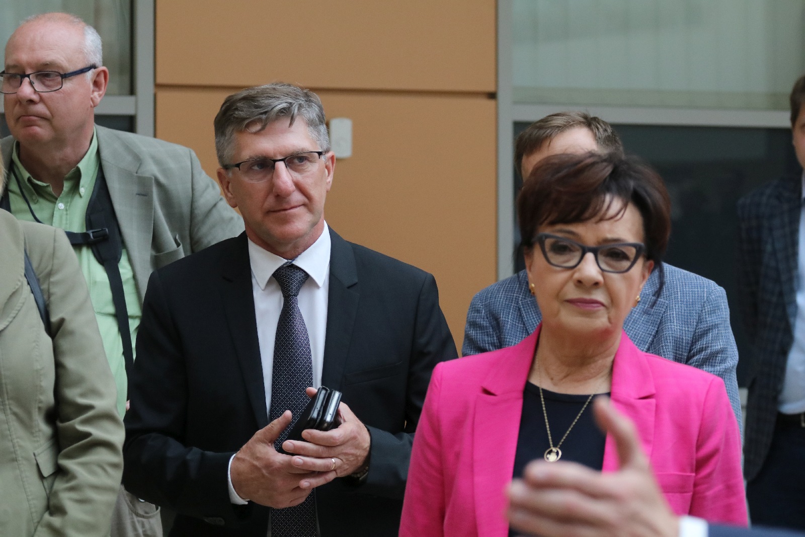 Minister Obrony Narodowej i Marszałek Sejmu RP w Legnicy