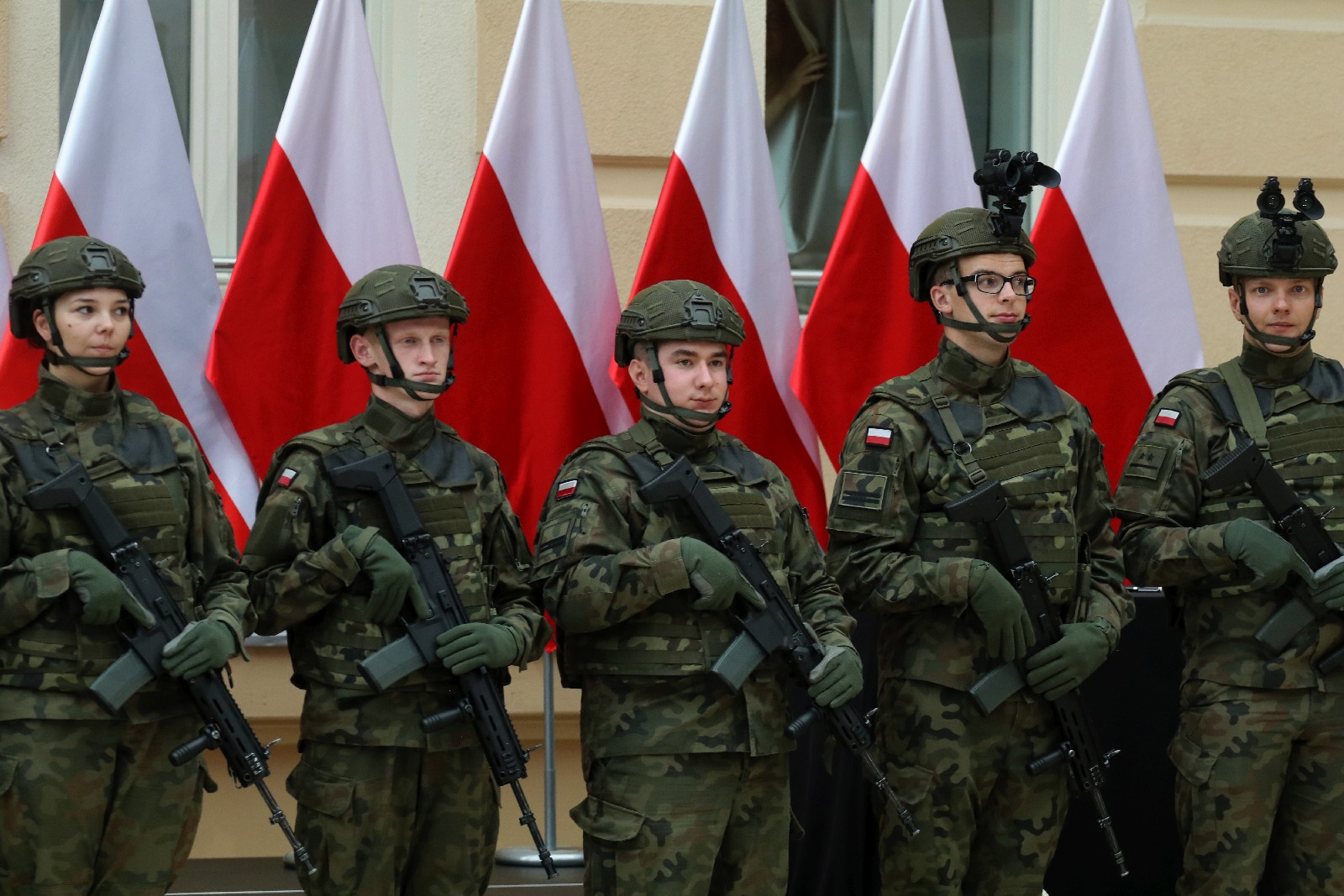 Minister Obrony Narodowej i Marszałek Sejmu RP w Legnicy