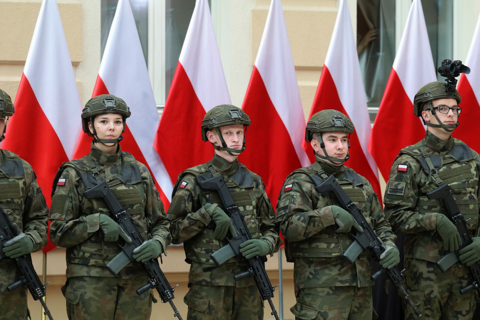 Minister Obrony Narodowej i Marszałek Sejmu RP w Legnicy