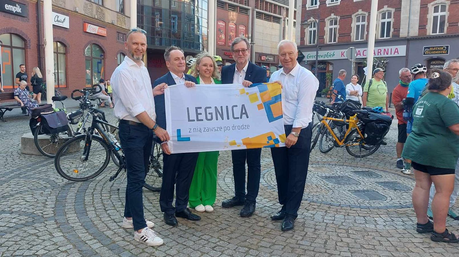 Przywieźli z Wuppertalu do Legnicy Deklarację Pokoju i Przyjaźni