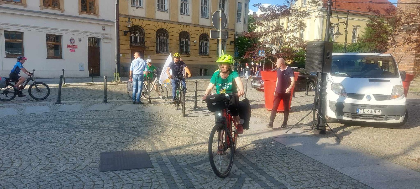 Przywieźli z Wuppertalu do Legnicy Deklarację Pokoju i Przyjaźni
