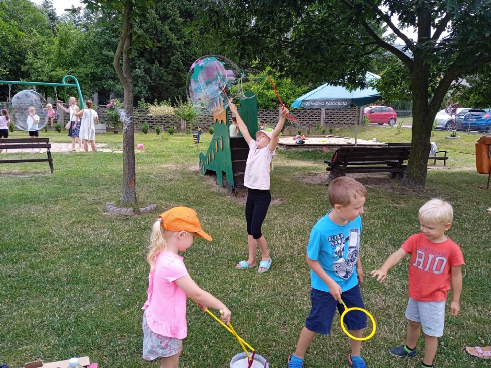 Tak minęła kanikuła małych mieszkańców Rosochatej