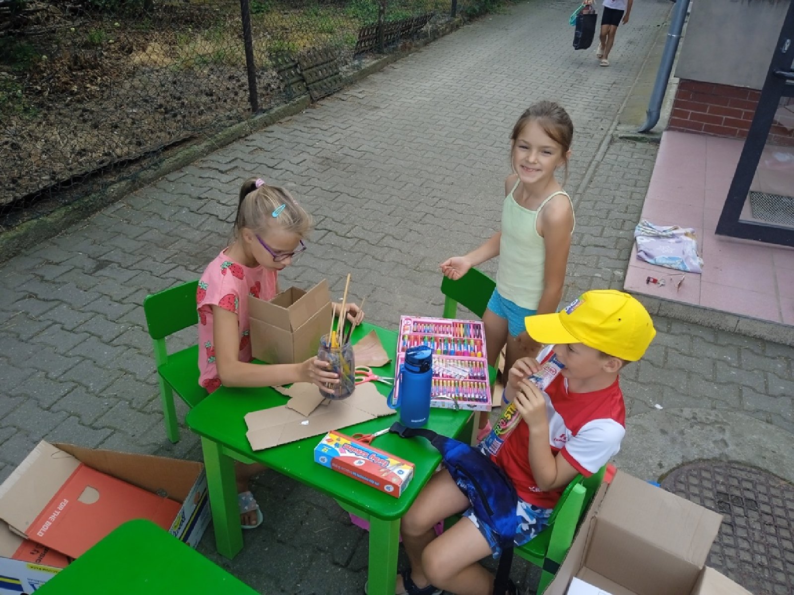 Tak minęła kanikuła małych mieszkańców Rosochatej