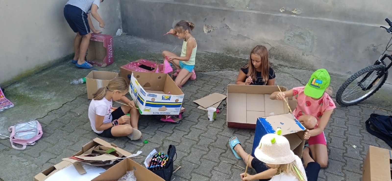 Tak minęła kanikuła małych mieszkańców Rosochatej