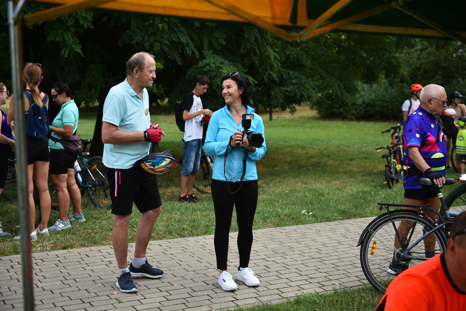 Pojechali na rowerach śladami smaków Czyngis Chana