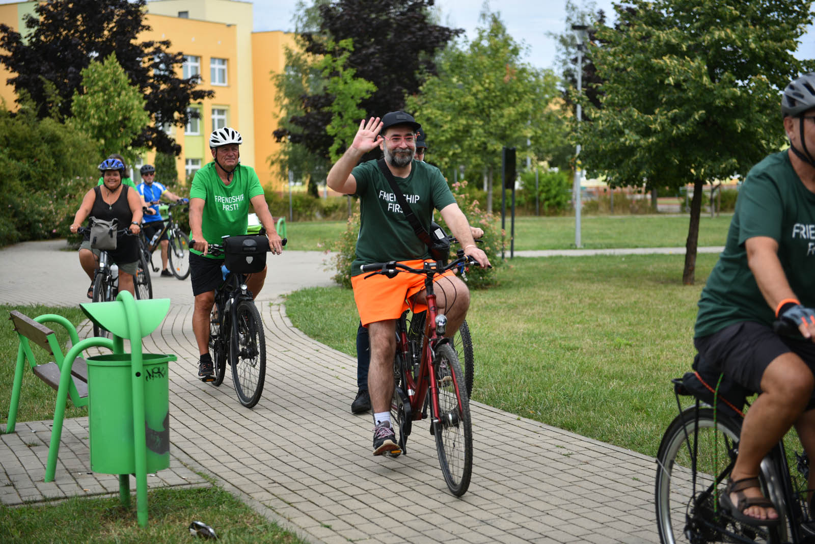 Pojechali na rowerach śladami smaków Czyngis Chana