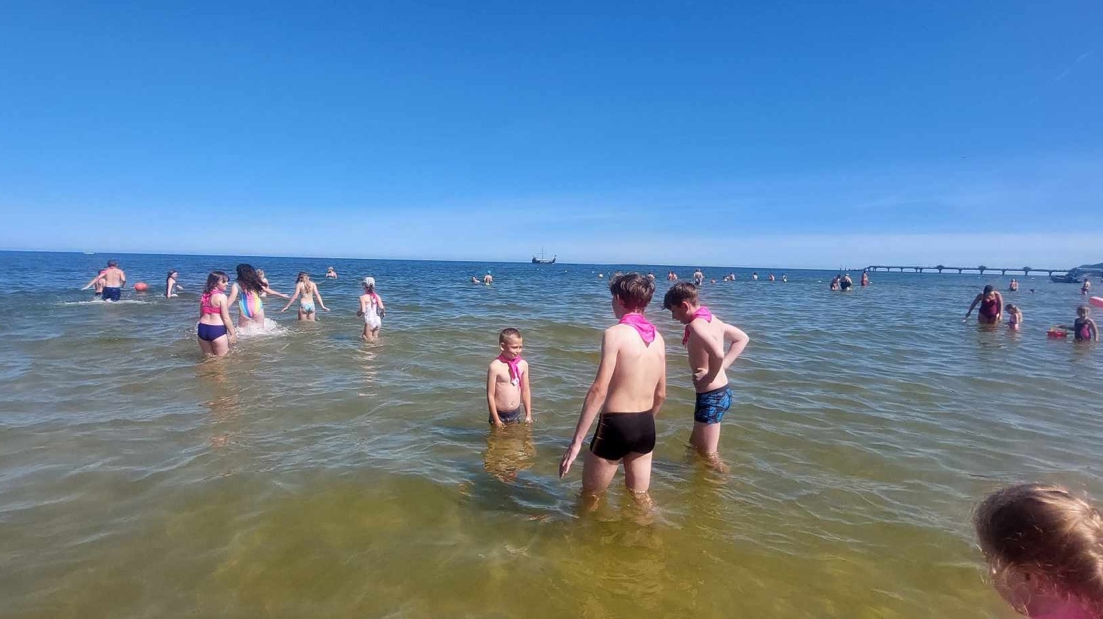 Uczestnicy kolonii w Międzyzdrojach nie mieli czasu na nudę