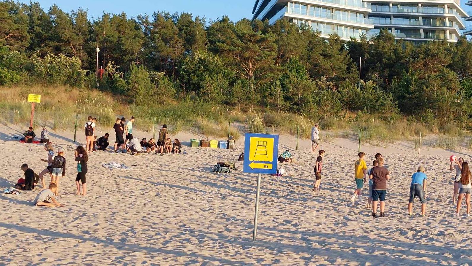 Uczestnicy kolonii w Międzyzdrojach nie mieli czasu na nudę