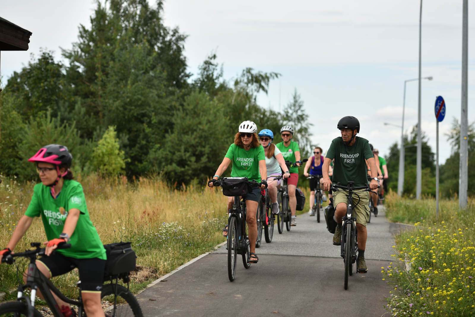 Pojechali na rowerach śladami smaków Czyngis Chana
