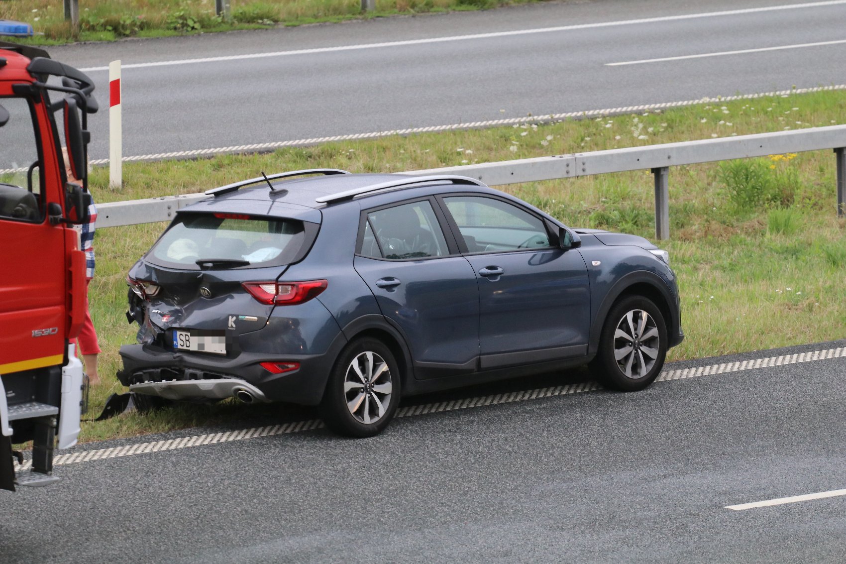 Kolizja i wypadek na S3. Droga zamknięta, są objazdy
