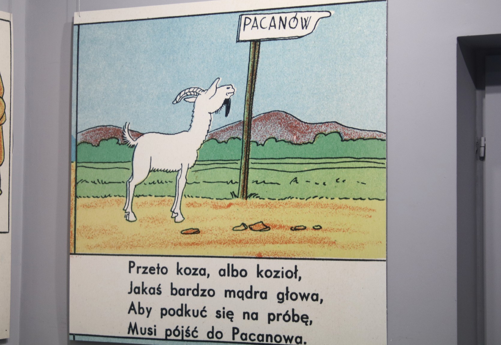 Wystawa Fikaj z Koziołkiem w Galerii Satyrykon