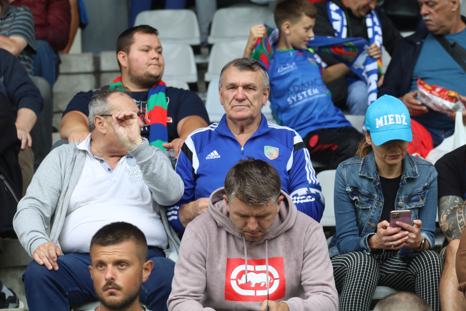 Trzy i pół tysiąca kibiców zasiadło na trybunach Miedzianki