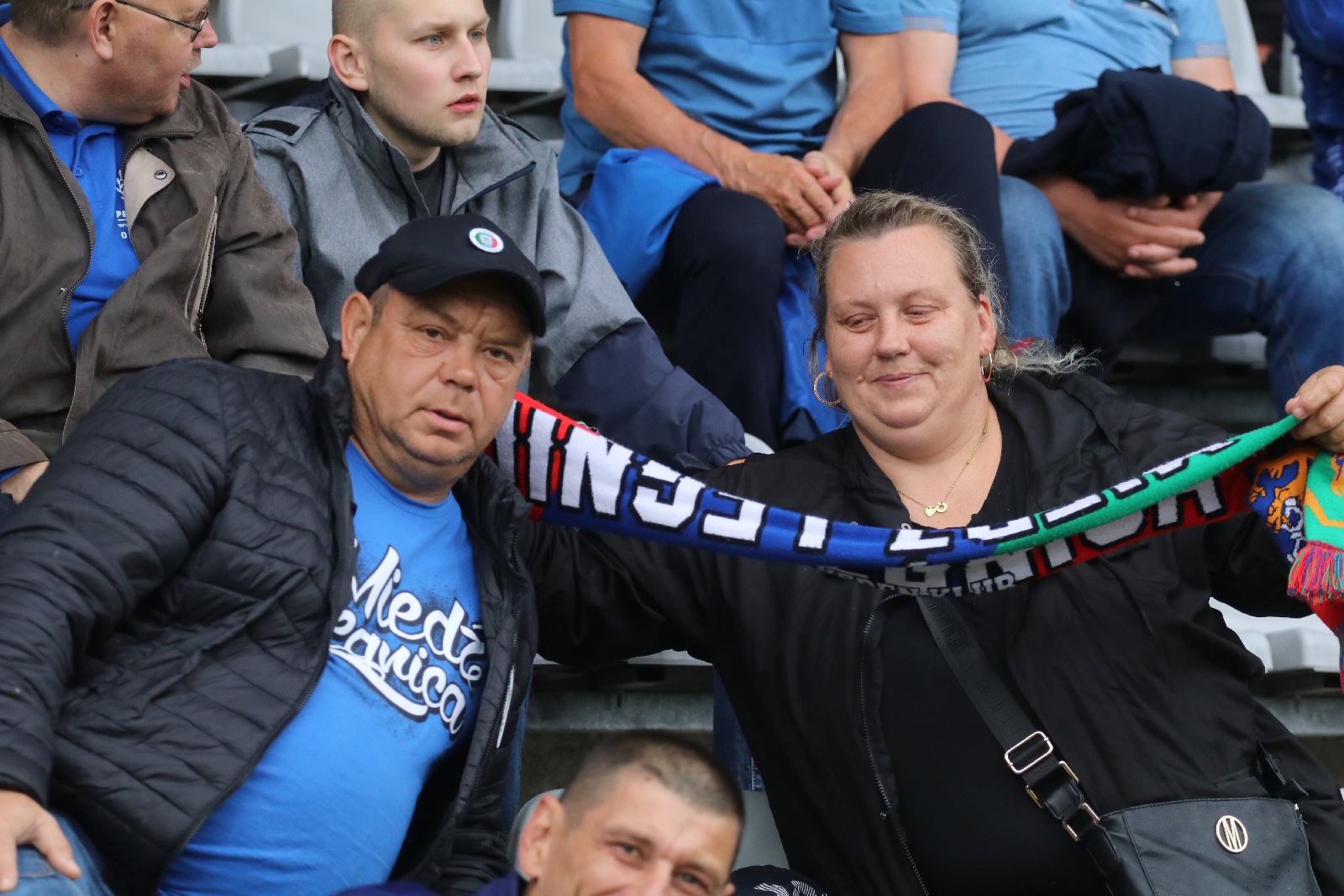 Trzy i pół tysiąca kibiców zasiadło na trybunach Miedzianki