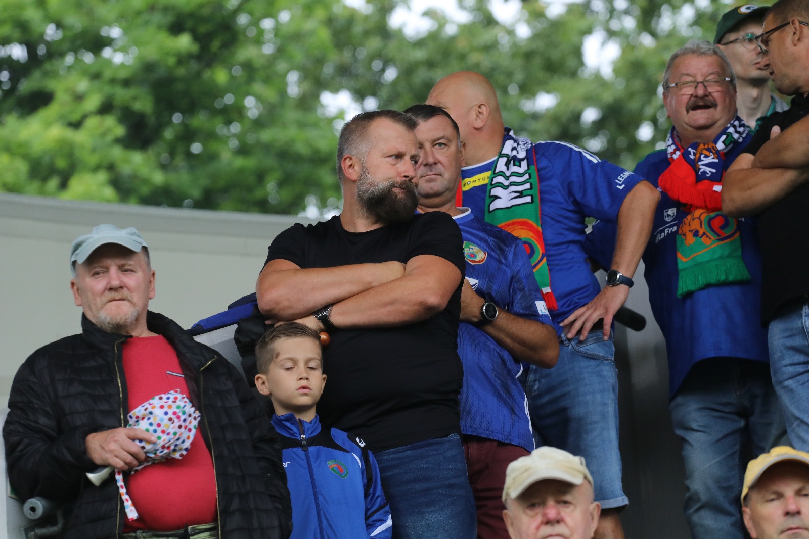 Trzy i pół tysiąca kibiców zasiadło na trybunach Miedzianki