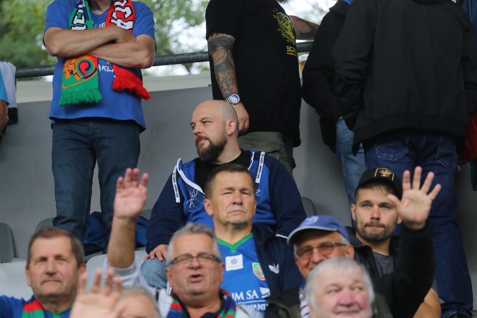 Trzy i pół tysiąca kibiców zasiadło na trybunach Miedzianki