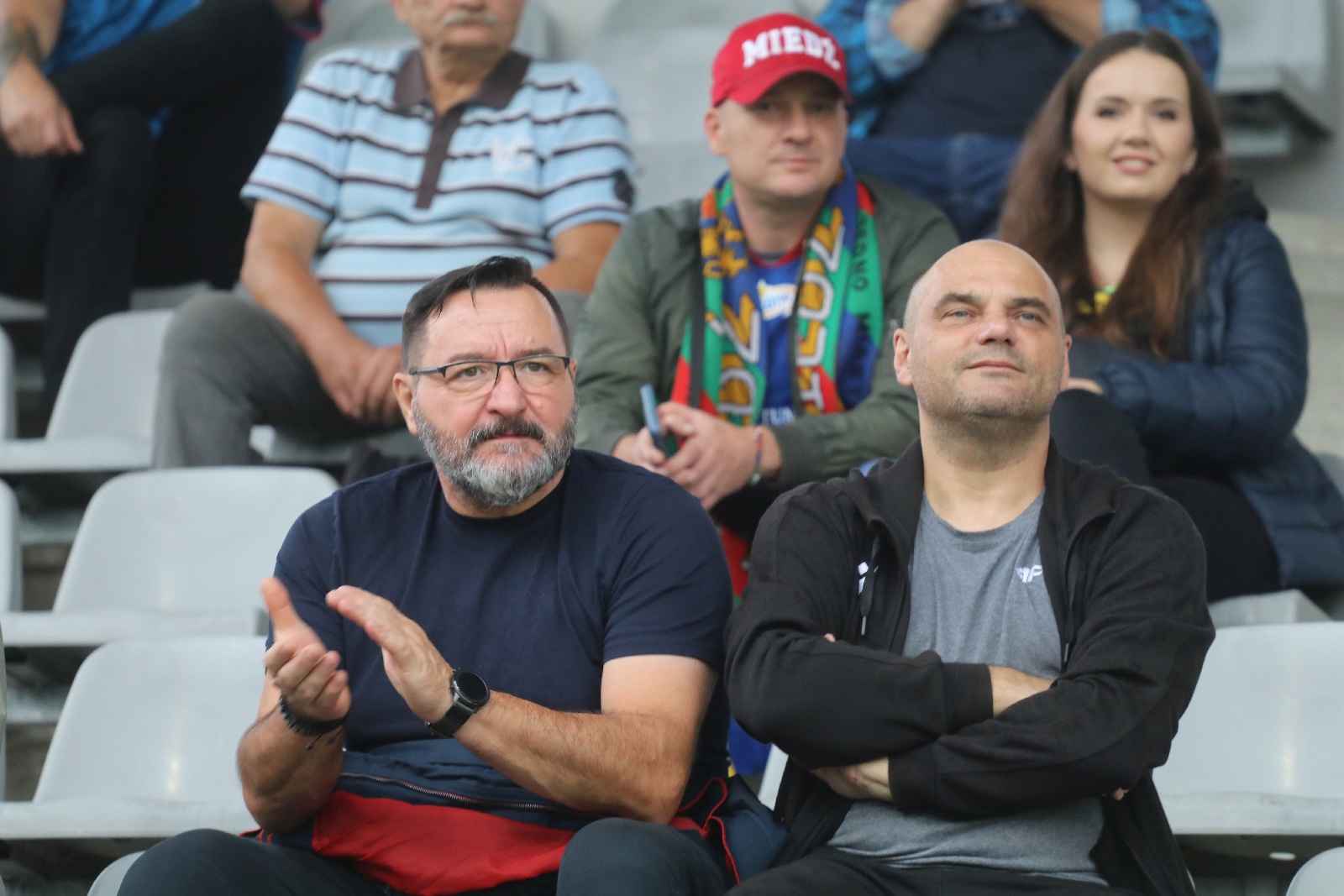 Trzy i pół tysiąca kibiców zasiadło na trybunach Miedzianki