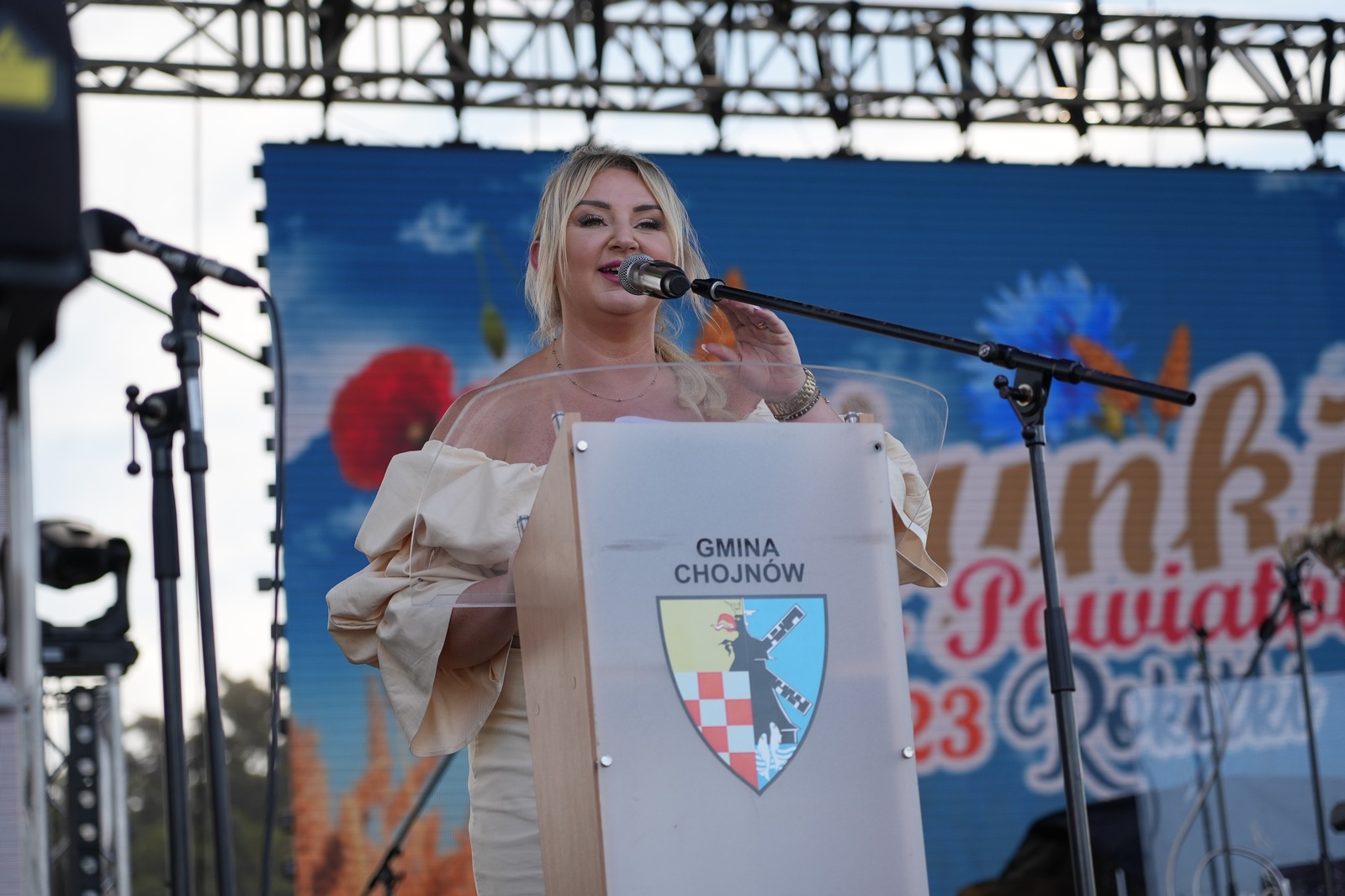 Tegoroczne dożynki gminno - powiatwe odbyły się w Rokitkach